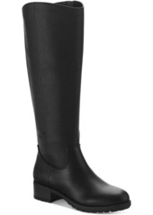 Style&co. Graciee Womens Faux Leather Tall Knee-High Boots