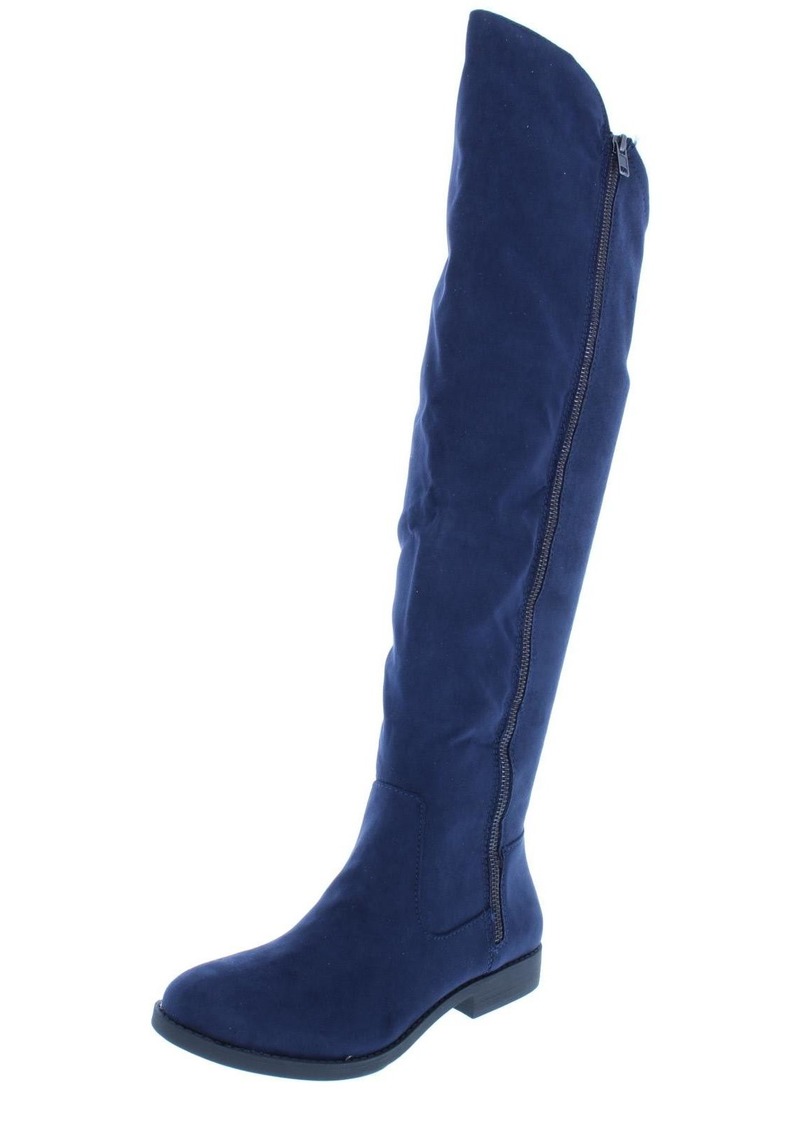 Style&co. Hadleyy Womens Faux Suede Padded Insole Over-The-Knee Boots