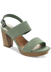 Style&co. Jazminn Womens Faux Suede Ankle Strap Slingback Sandals
