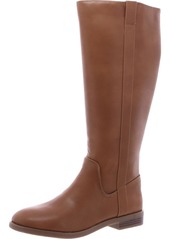 Style&co. Josephine Womens Faux Leather Riding Knee-High Boots