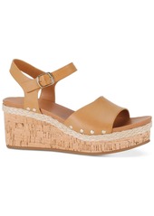 Style&co. Laceyy Womens Faux Leather Ankle Strap Wedge Sandals
