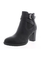 Style&co. Laleen Womens Leather Ankle Ankle Boots