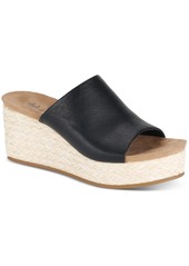 Style&co. Larissaa Womens Faux Leather Slip On Espadrilles