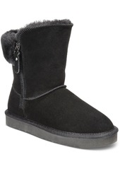 Style&co. Maevee Womens Leather Ankle Winter & Snow Boots