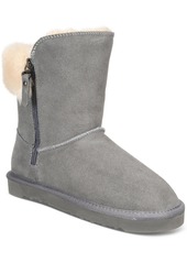 Style&co. Maevee Womens Leather Ankle Winter & Snow Boots