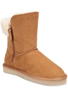 Style&co. Maevee Womens Leather Ankle Winter & Snow Boots