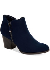 Style&co. Masrinaa Womens Microsuede Ankle Booties