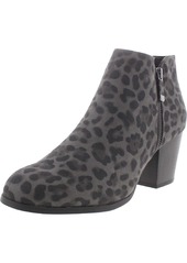 Style&co. Masrinaaf Womens Zipper Block Heel Booties