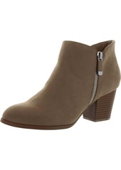 Style&co. Masrinaaf Womens Zipper Block Heel Booties