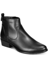 Style&co. Memphyss Womens Faux leather Side Zip Ankle Boots