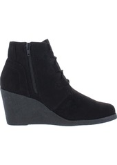 Style&co. Noellee Womens Padded Insole Wedge Boots
