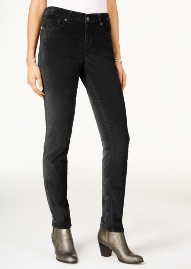 Style&co. Style & Co. Velvet Skinny Jeans, Only at Macy's | Denim