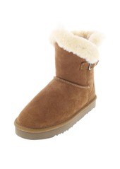 Style&co. Tiny 2 Womens Suede Faux Fur Lined Winter Boots