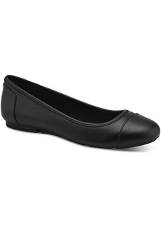 Style&co. TRISHH Womens Faux Leather Round toe Flat Shoes