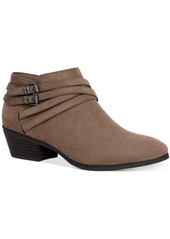 Style&co. WILLOW Womens Block Heel Ankle Boots