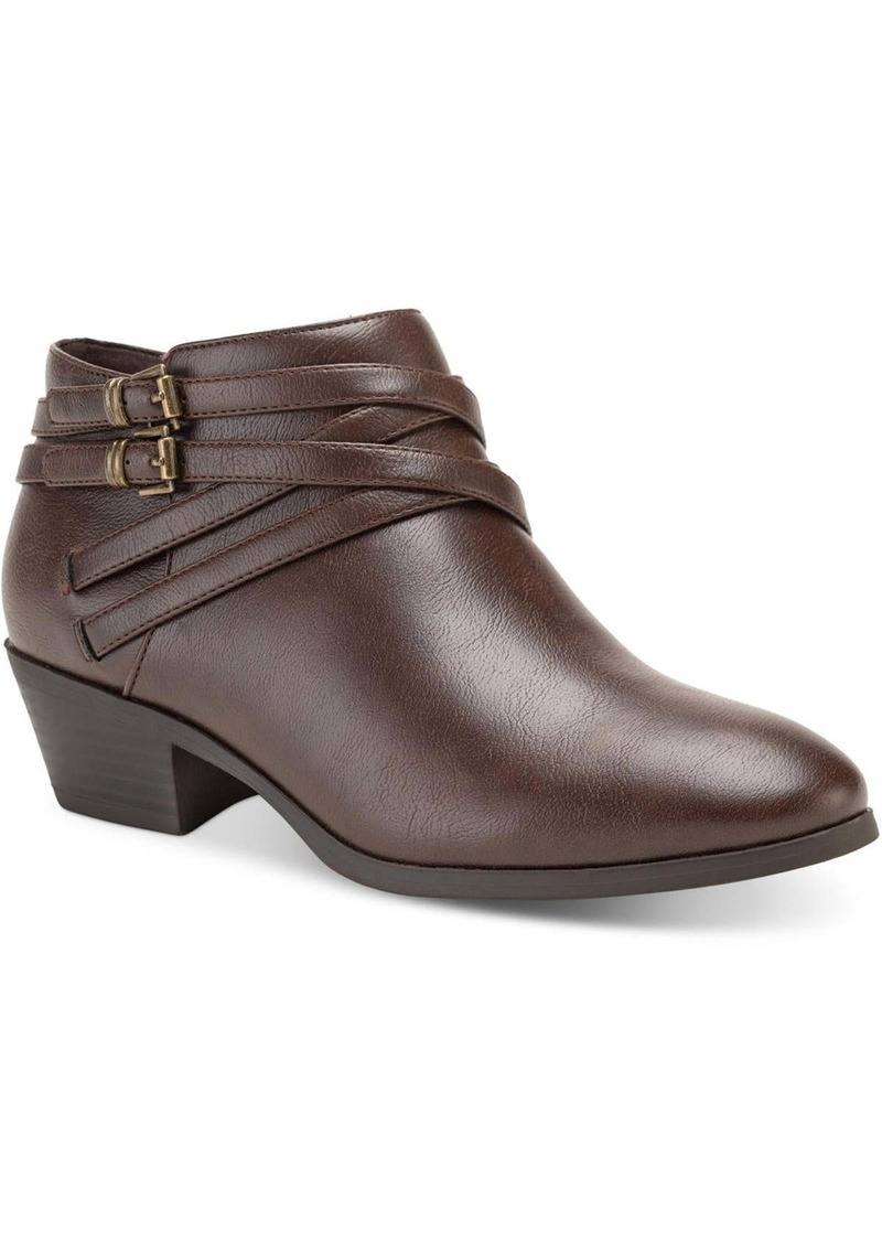 Style&co. WILLOW Womens Block Heel Ankle Boots