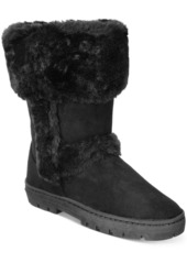 Style&co. Witty Womens Faux Suede Cold Weather Winter & Snow Boots
