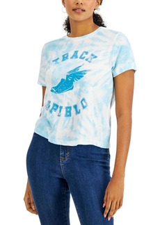 Style&co. Womens Cotton Tie-Dye Graphic T-Shirt