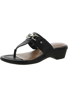 Style&co. Womens Dressy Slip On Wedge Sandals