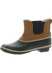 Style&co. Womens Faux Fur Lined Waterproof Rain Boots