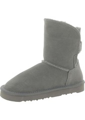 Style&co. Womens Suede Cozy Winter & Snow Boots