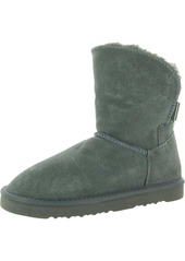 Style&co. Womens Suede Winter Shearling Boots