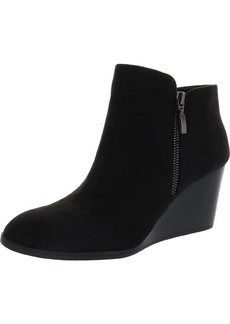 Style&co. Wynonaa Womens Faux Suede Ankle Booties