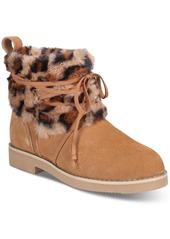 Style&co. ZIJUNE Womens Leather/Faux Suede Cold Weather Booties