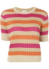Suboo striped knitted top