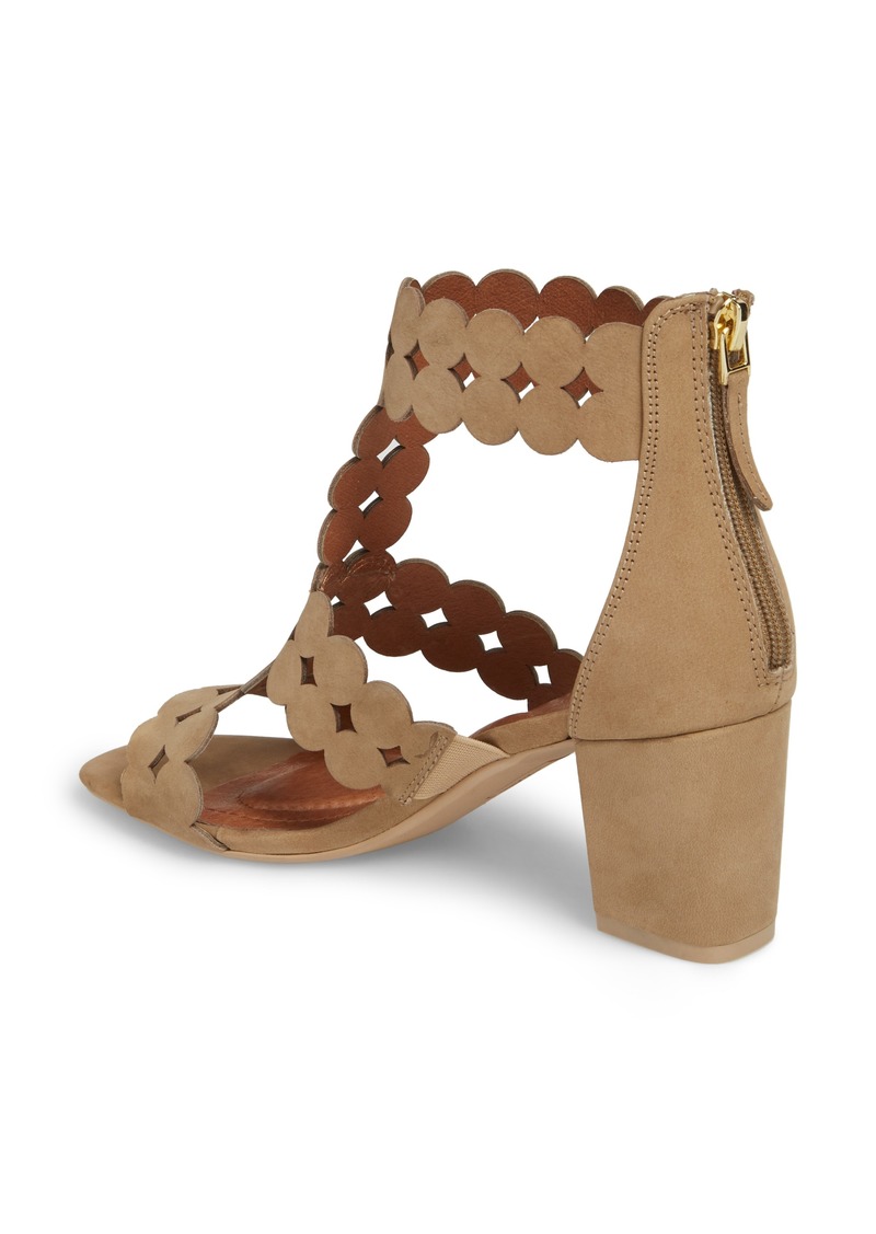 novara block heel sandal