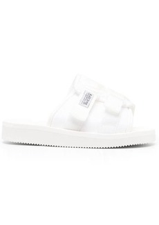 'Kaw-Cab' White Sandals with Velcro Fastening in Nylon Man Suicoke