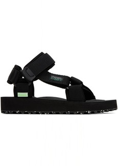SUICOKE Black DEPA-2Cab-ECO Sandals