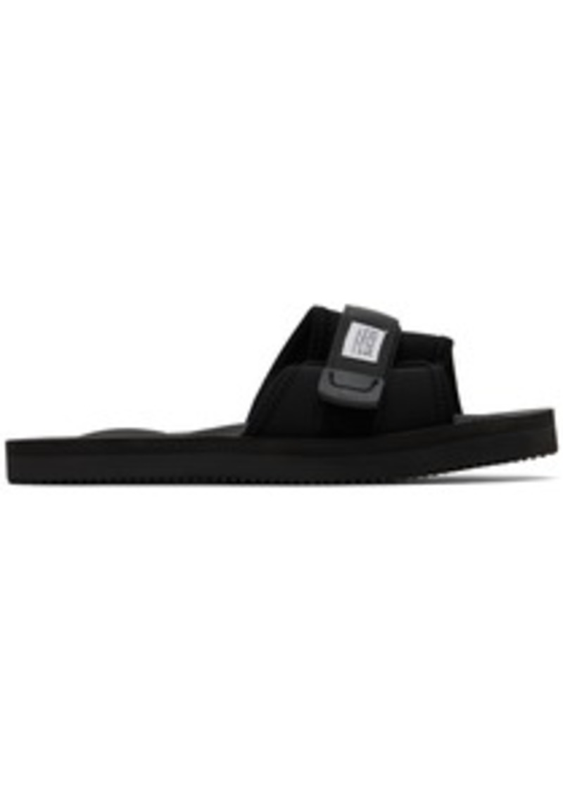 SUICOKE Black Padri Sandals