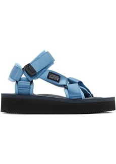 SUICOKE Blue DEPA-2PO Sandals