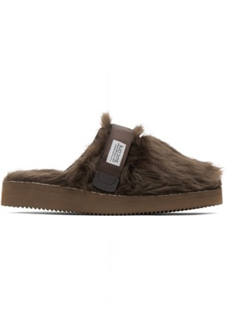 SUICOKE Brown ZAVO-2EU Sandals