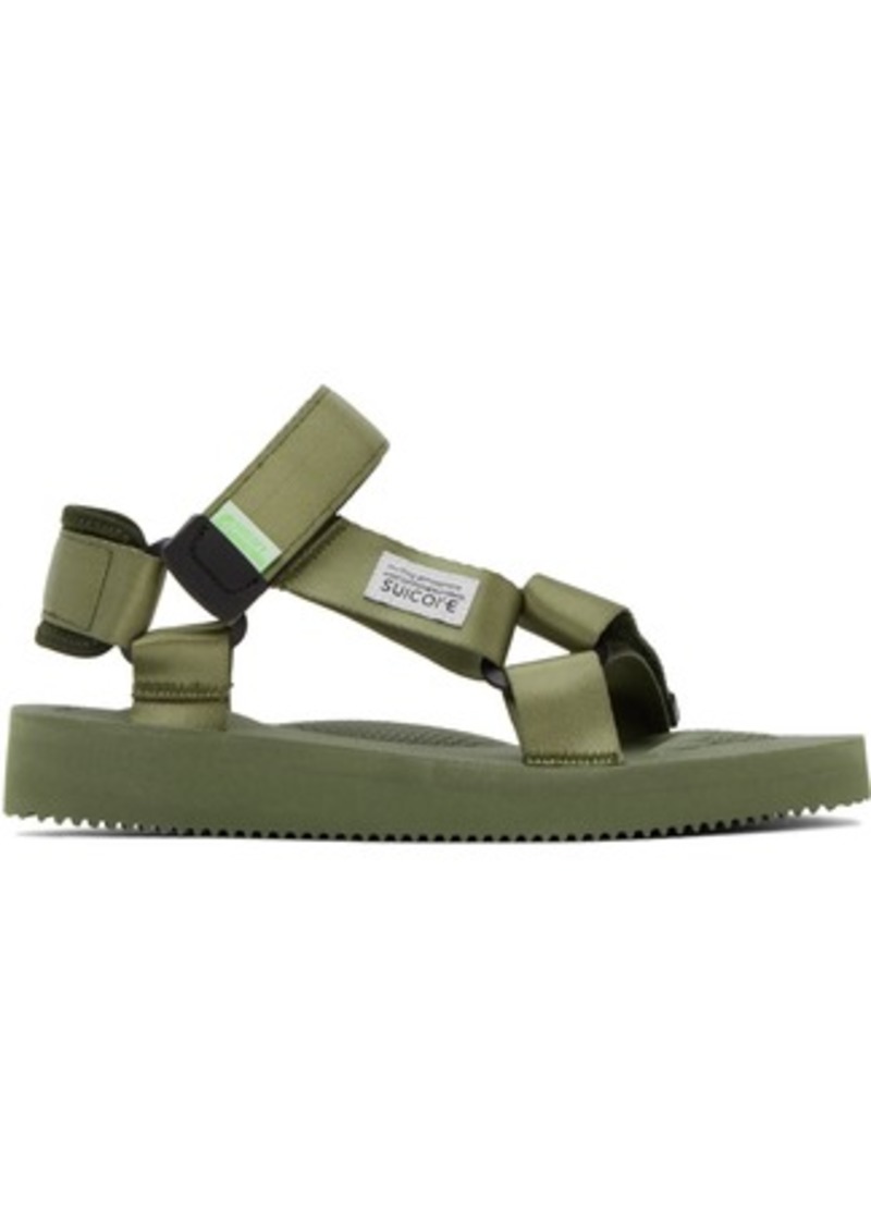 SUICOKE Green DEPA-Cab Sandals