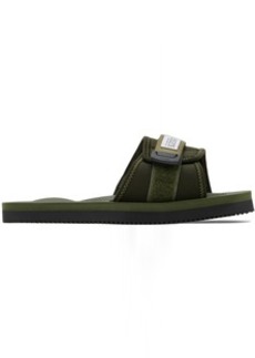 SUICOKE Green Padri Sandals