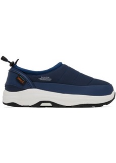 SUICOKE Navy Pepper-Evab Loafers