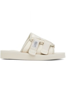 SUICOKE Off-White KAW-Cab Sandals