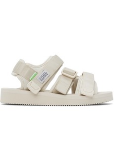 SUICOKE Off-White KISEE-Cab Sandals