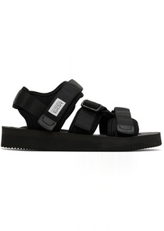 SUICOKE White MOTO-VPO Sandals