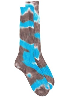Suicoke tie-dye print socks