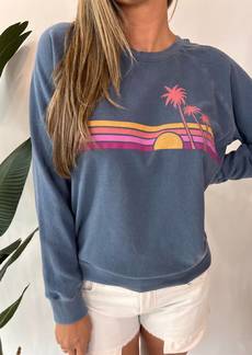 Sundry Cali Sunset Sweatshirt In Nightshade