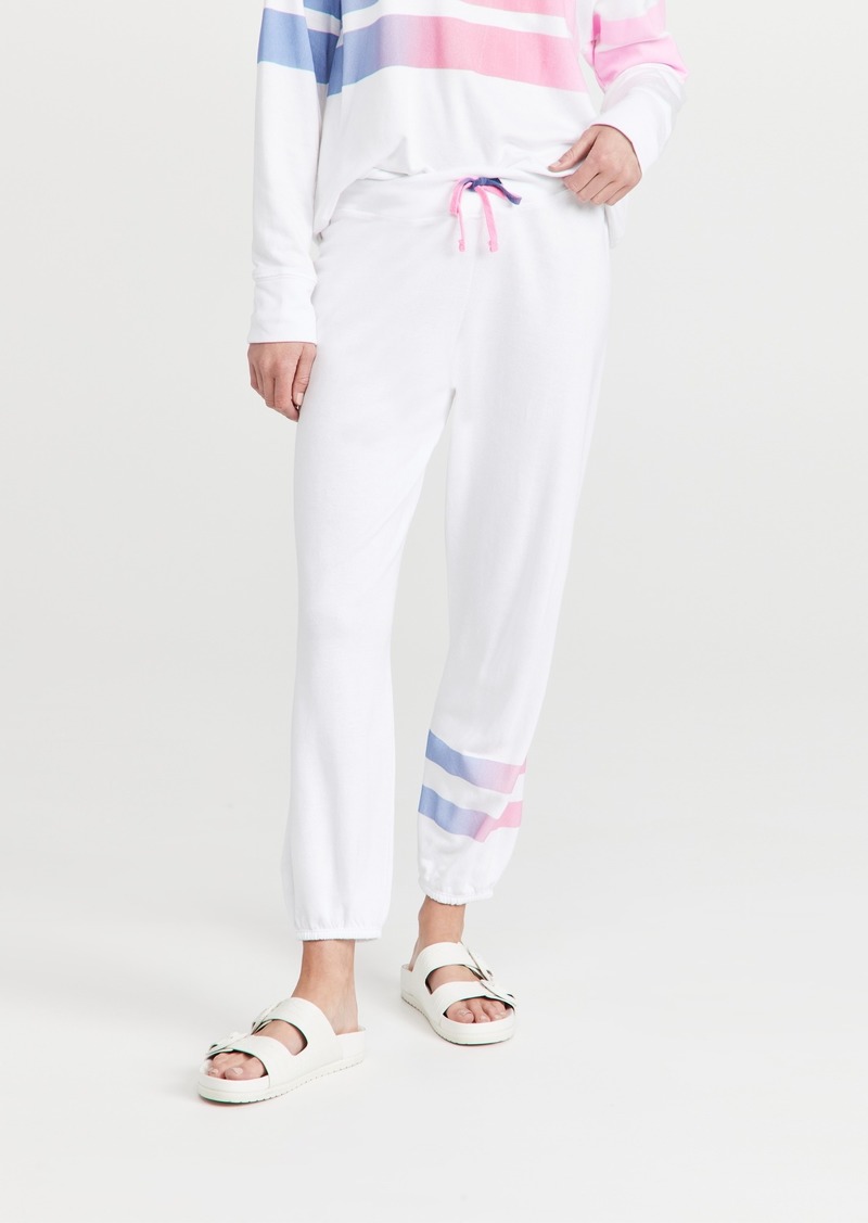 SUNDRY Ombre Stripe Sweatpants