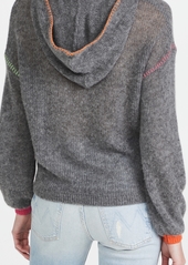 SUNDRY Pop Embroidery Hoodie