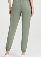 SUNDRY Ruched Waist Sweatpants