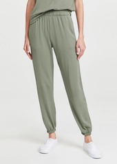 SUNDRY Ruched Waist Sweatpants