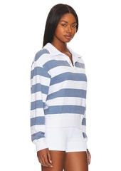 SUNDRY Sail Collar Sweatshirt