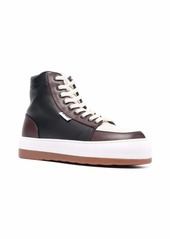 Sunnei chunky-sole high top sneakers
