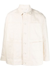 Sunnei longsleeved cotton shirt jacket